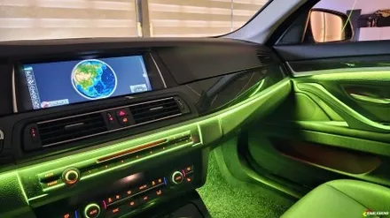 F10 엠비언트 BMW 5시리즈 실내 튜닝 고급 조명 시공 / 용인,동탄,수원