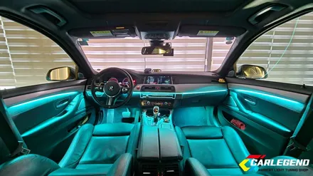 bmw f10 엠비언트 5시리즈 실내  순정 비노출 조명 만족도 최상의 튜닝 / 용인,동탄,수원