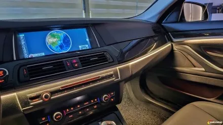 F10 엠비언트 BMW 5시리즈 실내 튜닝 고급 조명 시공 / 용인,동탄,수원