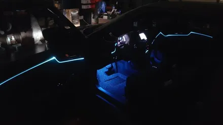 벨로스터 엠비언트 라이트 시공은 수원 카레전드 에서~! / 용인,동탄,수원