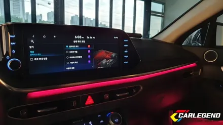 쏘나타 센슈어스 dn8 엠비언트 순정 없어도 전체 비노출 시공가능! 전국최초 퀄리티!! / 용인,동탄,수원