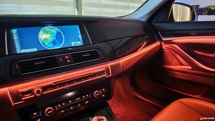 F10 엠비언트 BMW 5시리즈 실내 튜닝 고급 조명 시공 / 용인,동탄,수원