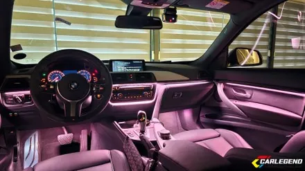 f30 엠비언트 bmw 3gt 3시리즈 순정 방식 비노출 시공 상상속의 실내 분위기 / 용인,동탄,수원