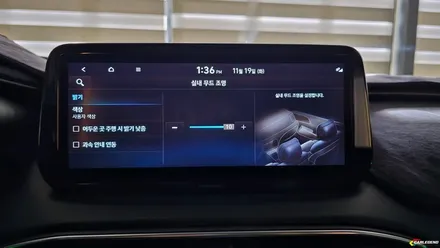 싼타페 엠비언트 순정에서도 느낄 수 없던 고급 실내 분위기 매립 시공 / 용인,동탄,수원
