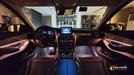 벤츠 C클래스 c220d w205 엠비언트 라이트 무드등 튜닝 (안산 오산 성남 서울) / 용인,동탄,수원