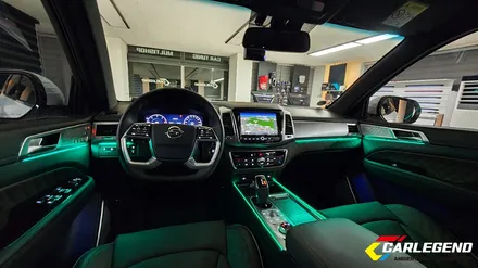 올뉴렉스턴 엠비언트 신차는 비노출 순정 방식이지!! / 용인,동탄,수원