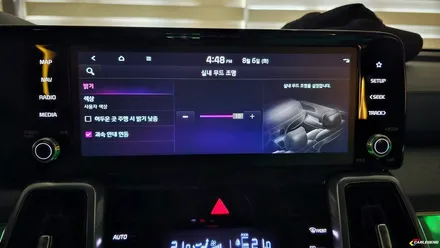 쏘렌토 mq4 엠비언트 독보적인 무드등 시공 순정 연동 방식 / 용인,동탄,수원