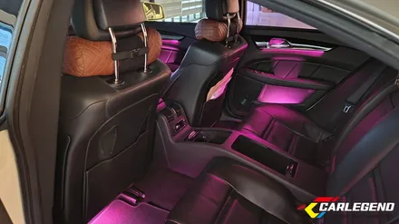 벤츠 cls 엠비언트 라이트 w218 순정 라인 그대로 비노출 시공 cls 63 amg / 용인,동탄,수원