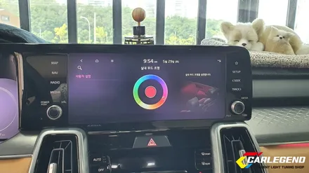 쏘렌토 MQ4 엠비언트 라이트 4세대 풀체인지 무드등 수제몰딩 간접조명 실내 튜닝 가격 / 용인,동탄,수원