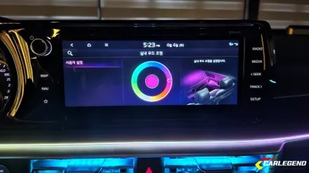 K5 DL3 엠비언트 실내 튜닝 선명하고 깔끔하게 무빙 엠비언트 시공 / 용인,동탄,수원