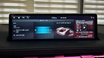 GV70 엠비언트 페리처럼 변화 순정 연동 시공 / 용인,동탄,수원