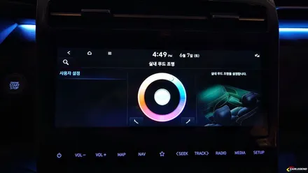 투싼 nx4 엠비언트 완벽한 전체 비노출 시공 순정 같은 튜닝 새로운 무빙 도어 스커프까지 / 용인,동탄,수원