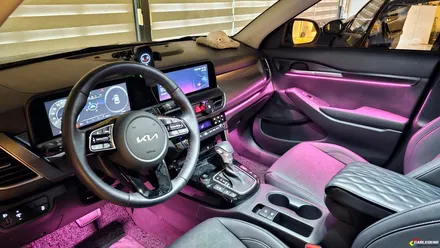 셀토스 엠비언트 라이트 순정 없어도 비노출 시공 가능 확실한 실내 변화