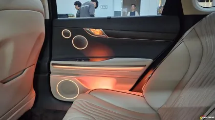 용인 기흥구 / 엠비언트 라이트 새로운 스피커 버전2 시공 / 제네시스 / G80