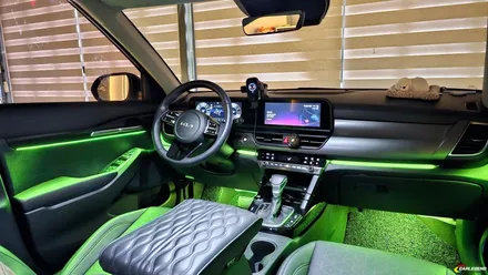 셀토스 엠비언트 라이트 순정 없어도 비노출 시공 가능 확실한 실내 변화