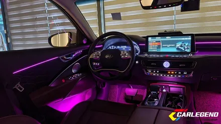 더 K9 엠비언트 라이트 확실한 광량 순정 연동까지!! / 용인,동탄,수원