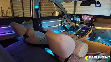 팰리세이드 엠비언트 비노출 무빙 라이트 확실한 광량! 이질감 전혀 없이 완성 / 용인,동탄,수원