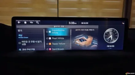 gv80 엠비언트 비노출 시공 고급 실내 튜닝 특별한 디자인 공개 / 용인,동탄,수원