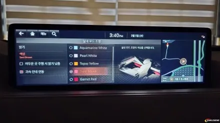 g80 엠비언트 전용 스피커와 전용 몰딩의 콜라보 순정 연동 특별한 실내 튜닝 / 용인,동탄,수원