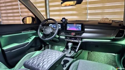 셀토스 엠비언트 라이트 순정 없어도 비노출 시공 가능 확실한 실내 변화