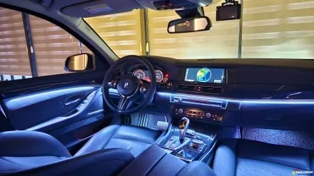 F10 엠비언트 BMW 5시리즈 실내 튜닝 고급 조명 시공 / 용인,동탄,수원