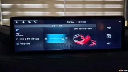 g80 엠비언트 순정 그 이상 자체 개발 스피커와 함께 실내 튜닝 / 용인,동탄,수원