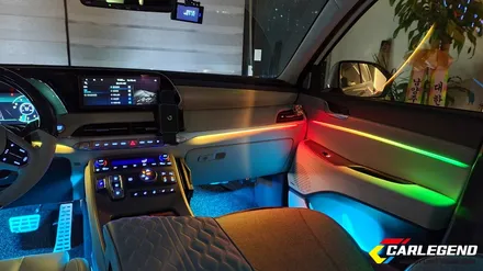 팰리세이드 엠비언트 비노출 무빙 라이트 확실한 광량! 이질감 전혀 없이 완성 / 용인,동탄,수원