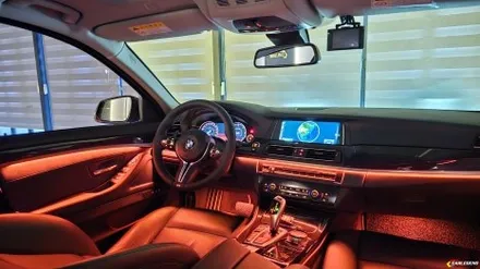 F10 엠비언트 BMW 5시리즈 실내 튜닝 고급 조명 시공 / 용인,동탄,수원