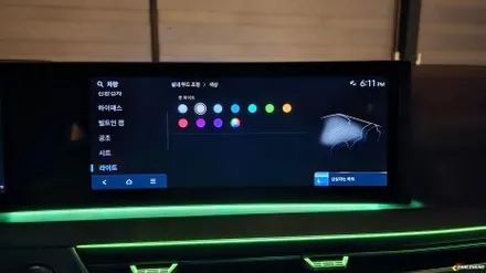 쏘나타 디엣지 엠비언트 순정 없어도 전체 비노출 시공 기술력의 차이 / 용인,동탄,수원