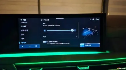 쏘나타 디엣지 엠비언트 순정 없어도 전체 비노출 시공 기술력의 차이 / 용인,동탄,수원