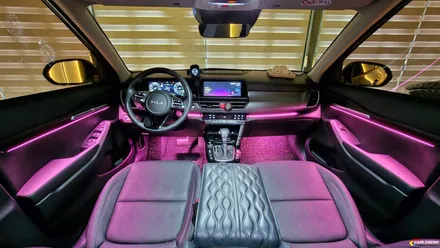 셀토스 엠비언트 라이트 순정 없어도 비노출 시공 가능 확실한 실내 변화