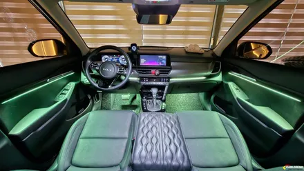 셀토스 엠비언트 라이트 순정 없어도 비노출 시공 가능 확실한 실내 변화