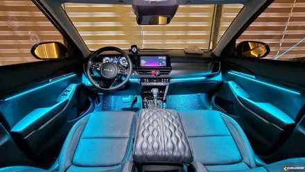 셀토스 엠비언트 라이트 순정 없어도 비노출 시공 가능 확실한 실내 변화