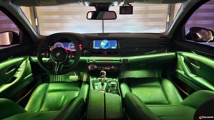F10 엠비언트 BMW 5시리즈 실내 튜닝 고급 조명 시공 / 용인,동탄,수원