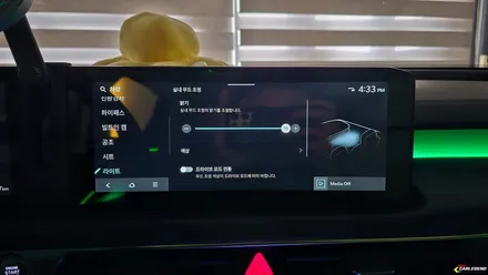 k8 엠비언트 신형 페리 순정 있는 차를 시공했을 때 비노출 아크릴 매립의 조화 / 용인,동탄,수원