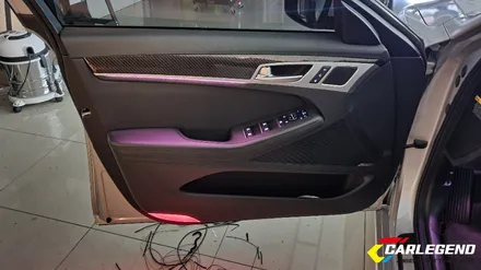 제네시스 g80 엠비언트 비노출 무드등 순정 시공하자~!! / 용인,동탄,수원