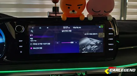 k5 엠비언트 라이트 시공 3세대 실내 튜닝 아크릴 매립하여 깔끔하게 진행 / 용인,동탄,수원