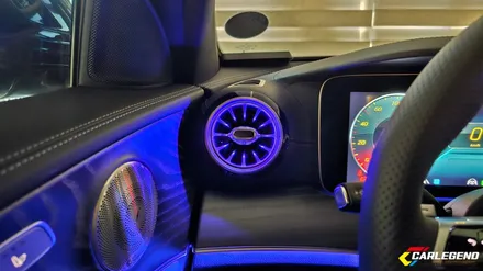 벤츠 e클래스 송풍구 엠비언트 w213 e350 실내튜닝 / 용인,동탄,수원