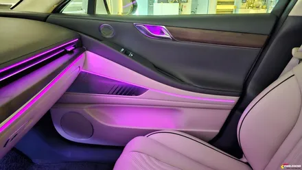 g80 엠비언트 순정 연동 시공 고급 실내 튜닝 효과 / 용인,동탄,수원