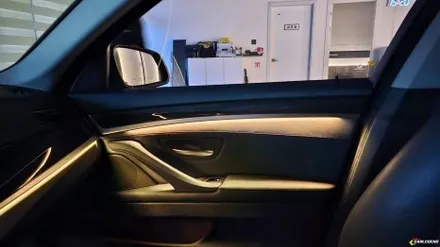 F10 엠비언트 BMW 5시리즈 실내 튜닝 고급 조명 시공 / 용인,동탄,수원