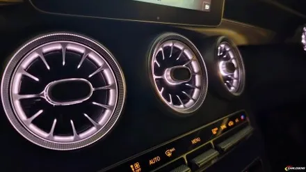 벤츠 송풍구 엠비언트 c200 교체 튜닝 순정 연동 시공 / 용인,동탄,수원