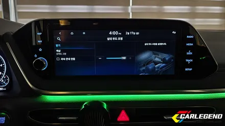 쏘나타 dn8 엠비언트 라이트 비노출 실내 완벽한 튜닝 용품 / 용인,동탄,수원