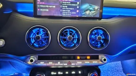 스팅어 엠비언트 한정판 트리뷰트 에디션 풀옵션으로 시공했을때 / 용인,동탄,수원