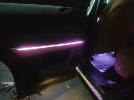 제네시스 GV80 순정엠비언트 광량업 순정연동 2IN1엠비언트 순정 인터페이스 +블루투스 엠비언트 2가지 기능을 한번에~~~~~용인GPX+남양주 JINLED 공동 시공 / 남양주, 노원, 하남, 송파