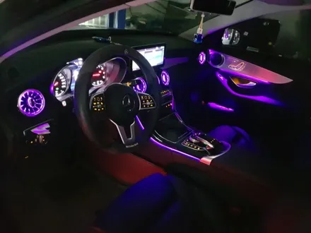 W205 C200  비노출 엠비언트 송풍구 무드등 해보자 / 남양주, 노원, 하남, 송파