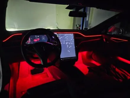 테슬라 모델S 모델3 엠비언트 실내튜닝은 조명부터 / 남양주, 노원, 하남, 송파