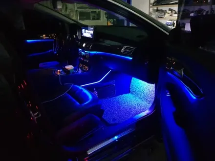 벤츠 W218 CLS 엠비언트 순정 엠비언트를 풀컬러 엠비언트로 광량업 해보자 / 남양주, 노원, 하남, 송파