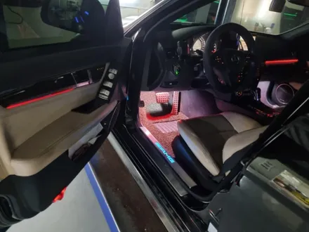 벤츠 W204 C63 AMG 간접조명방식 엠비언트로 실내를 꾸며보자 / 남양주, 노원, 하남, 송파