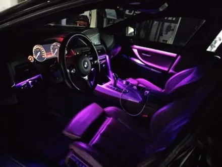 BMW f12 6시리즈 실내 엠비언트 튜닝은 비노출 입니다 / 남양주, 노원, 하남, 송파