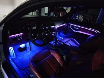 BMW 4시리즈 쿠페 엠비언트 라이트는 간접조명입니다 / 남양주, 노원, 하남, 송파